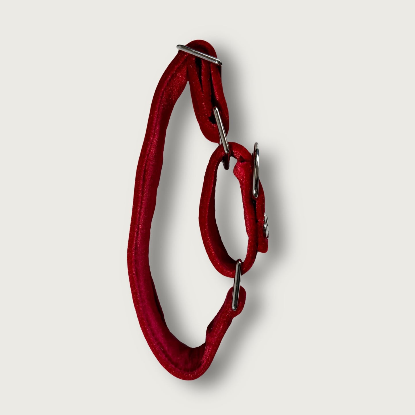 Collar velvet rojo