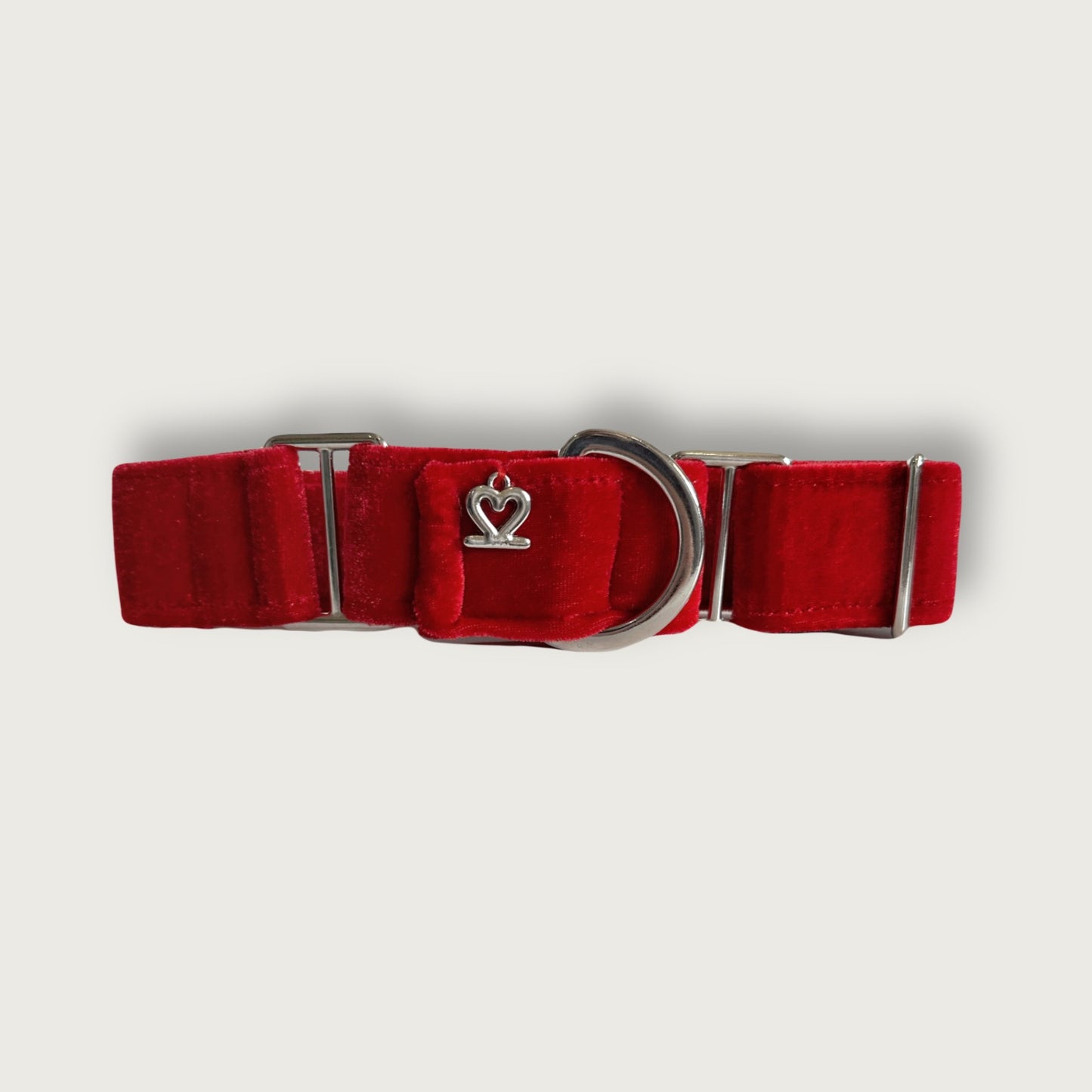 Collar velvet rojo