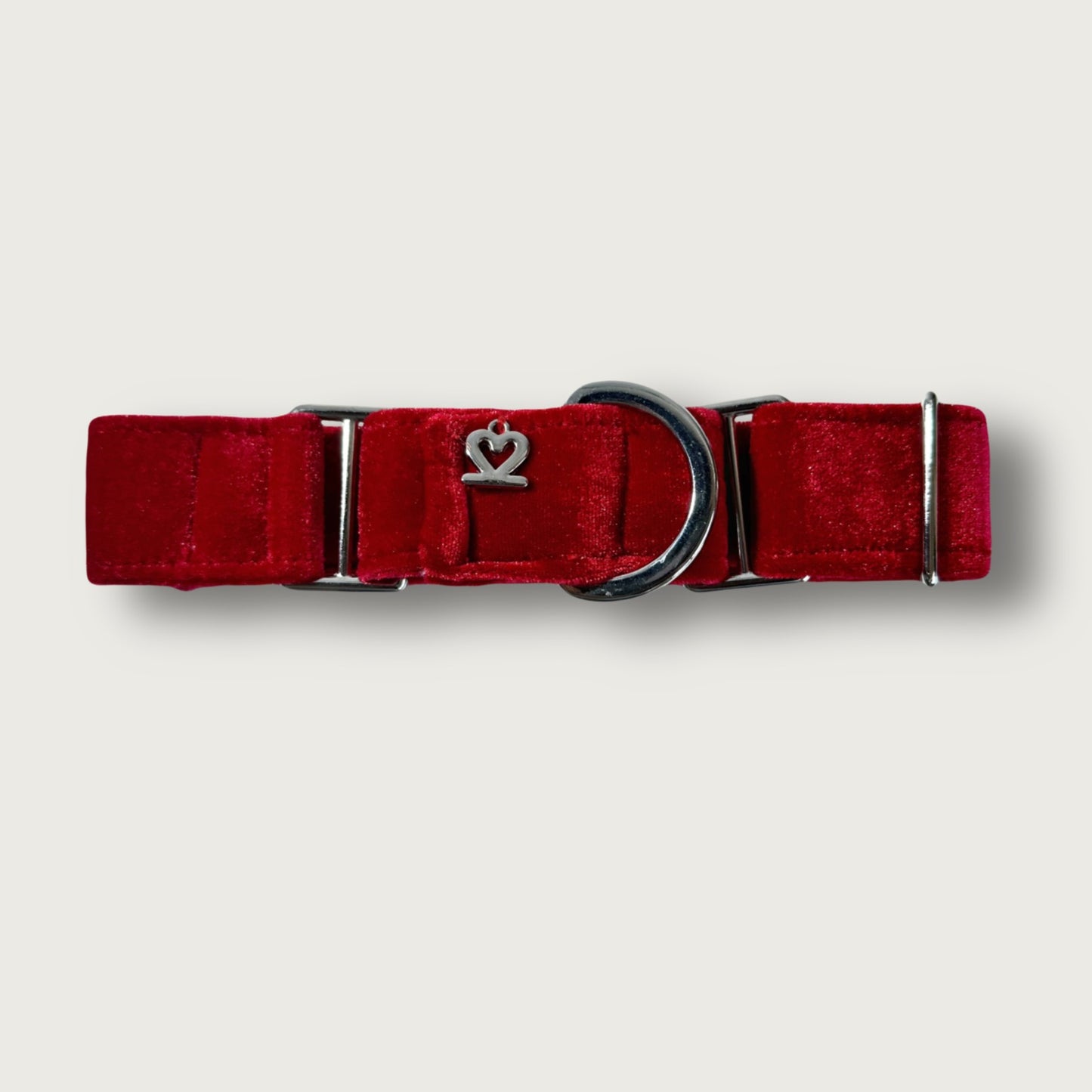 Collar velvet rojo